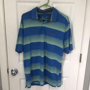 Under Armour Men’s Large Dri-Fit Golf polo shirt